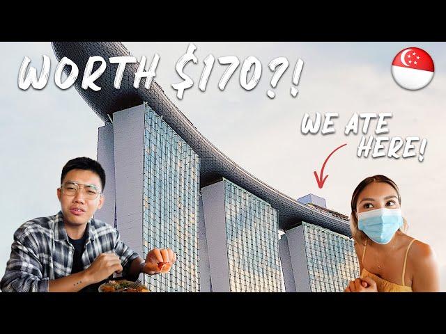 $170 LUXURY BUFFET at Singapore’s MARINA BAY SANDS! Worth It?!  