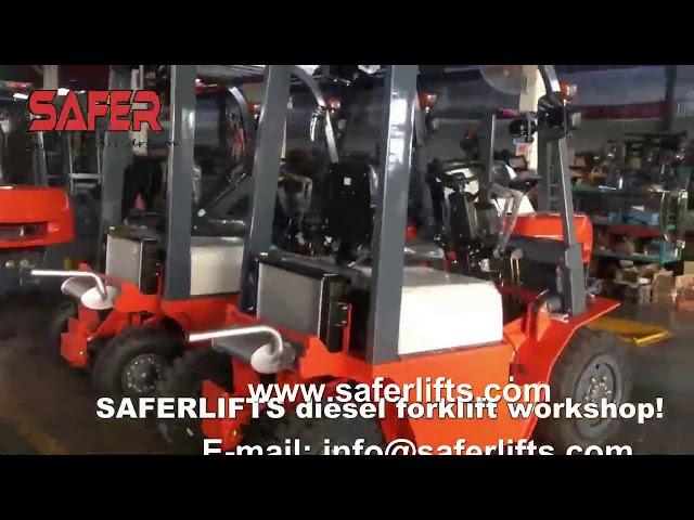 High Duty Pneumatic Diesel Forklift | High Capacity Forklift for Heavy