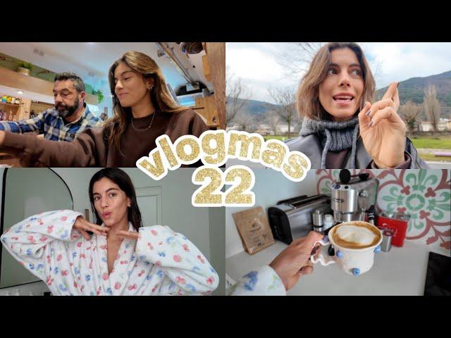 VLOGMAS 22 - un día normal, primera siesta de 2024 y hasta el año que viene Madrid!