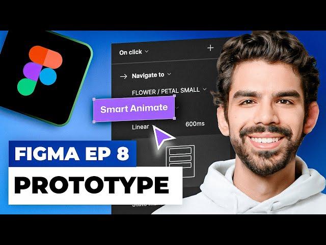 Figma Prototyping - Full Figma Course for Beginners Ep 8