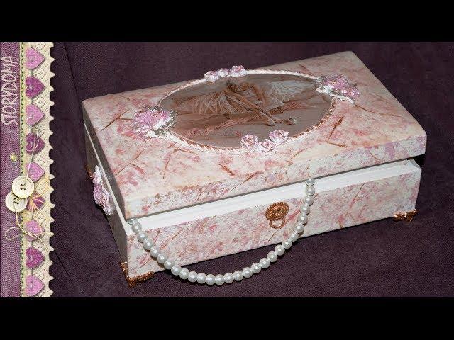  Декупаж шкатулки своими руками  - Из старой в новую - Идеи для дома - Storydoma