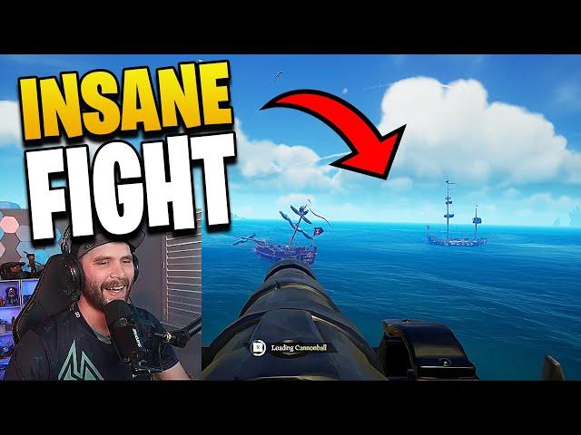 3 Brigs BUT 1 Fort = PURE CHAOS! | Sea of Thieves