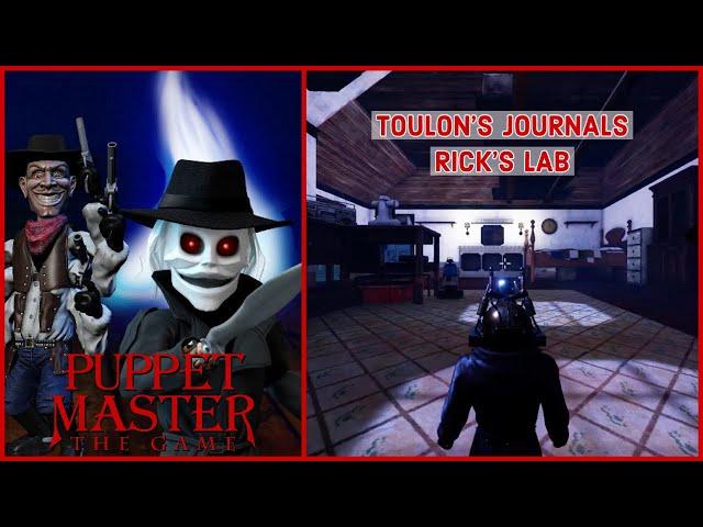 PUPPET MASTER THE GAME: TOULON´S JOURNALS RICK´S LAB