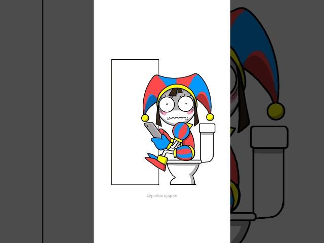 THE AMAZING DIGITAL CIRCUS Pomni & Jax reactionImagine Dragons - Believer meme Animation #shorts