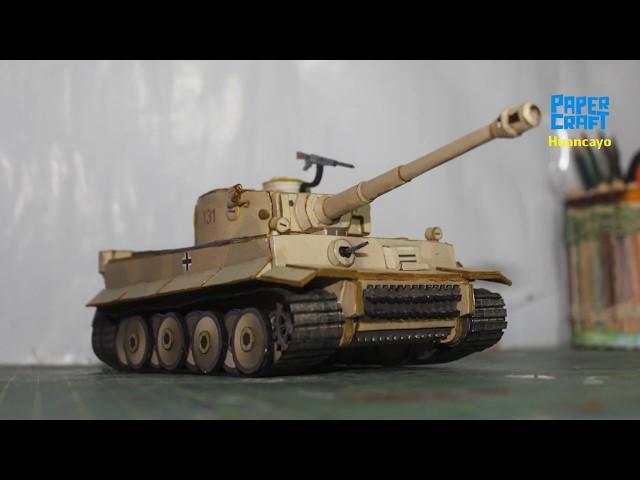 Panzer V Tiger 1:35 papercraft