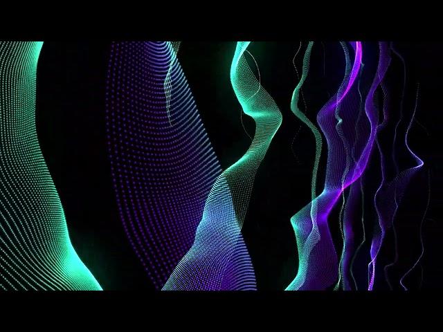 60:00min / Abstract Multi Colored Magic Wave Hypnotic Seamless Looped Composition 4K / Free