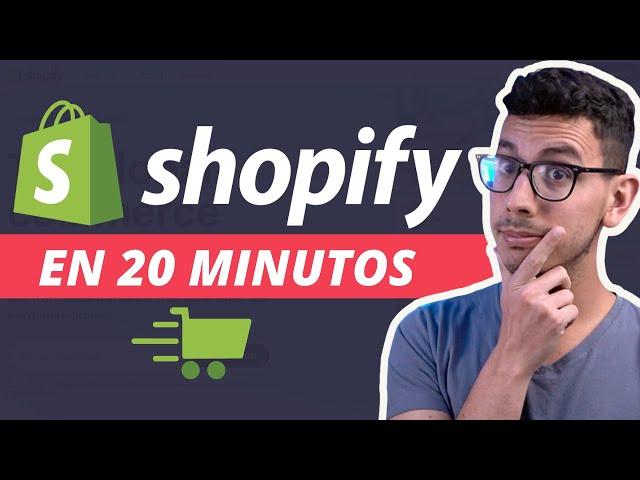 Crea Tu Tienda En Línea En 20 MINUTOS - Tutorial Shopify