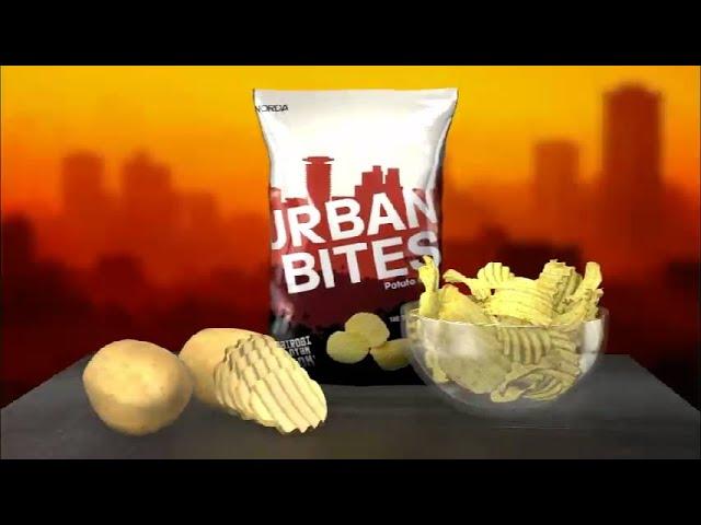 Fanaka Studios: Urban Bites Crisps 3D Spec Commercial Animation