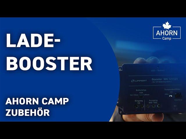 Ladebooster im Wohnmobil | Ahorn Camp Zubehör