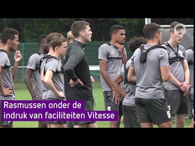 Nieuwkomer Jacob Rasmussen onder de indruk van faciliteiten bij Vitesse