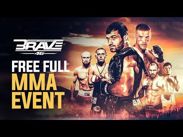 FREE Full MMA Event | BRAVE CF 46 Bahrain | FREE MMA Fights | BRAVE TV