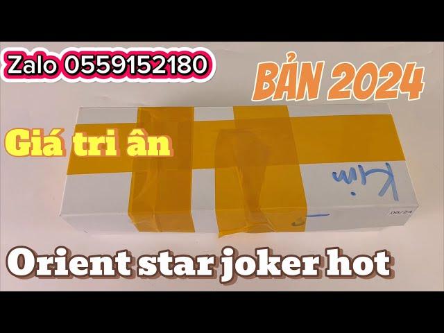 EM TRÌNH VỪA VỀ LÔ ĐỒNG HỒ ORIENT STAR JOKER PHIÊN BẢN MỚI NHẤT CỦA NĂM 2024 VỚI MỨC GIÁ TỐT ƯU ĐÃI