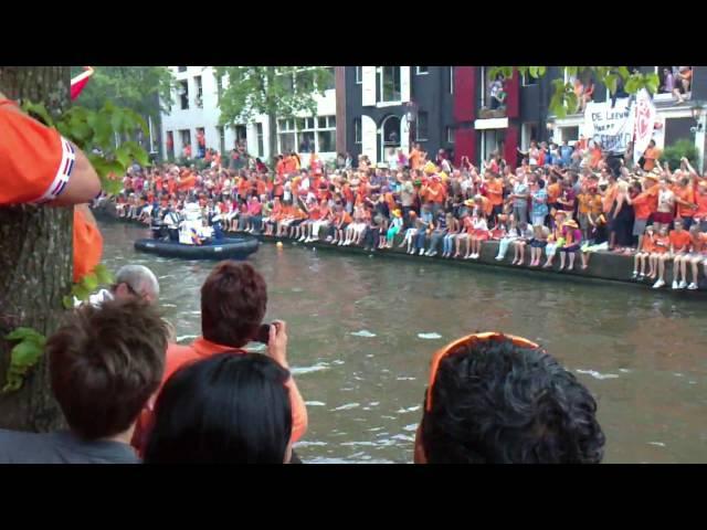 World Cup 2010: Amsterdam welcomes Dutch team