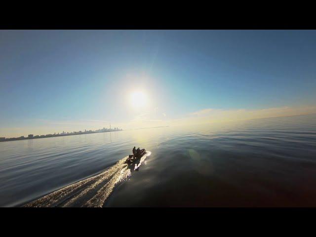 My first fpv flight on boat (Father’s Day fishing)