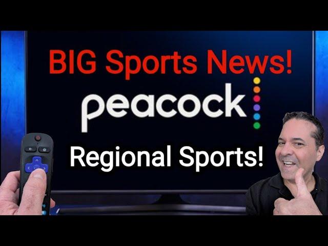 BIG Peacock Sports News!