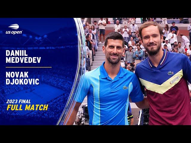 Daniil Medvedev vs. Novak Djokovic Full Match | 2023 US Open Final