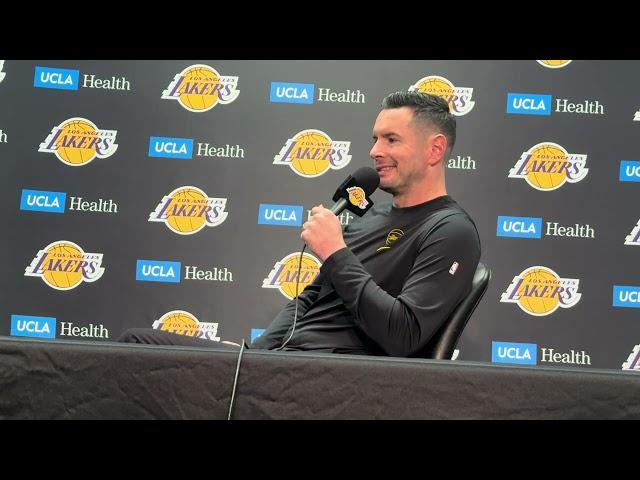 Lakers Pregame: JJ Redick On Defensive Improvements, Offensive Struggles