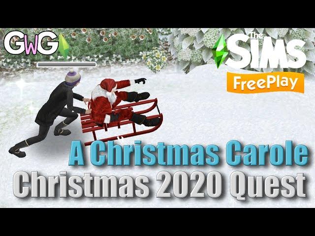 The Sims Freeplay-A Christmas Carole: Christmas 2020 Quest