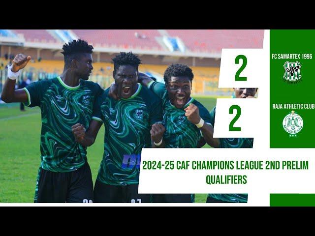 Highlights | FC Samartex 2-2 Raja Athletic | CAF Champions League Second Round Qualifiers