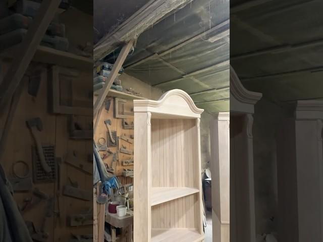 Cornice on the corner sideboard #diy #woodworking