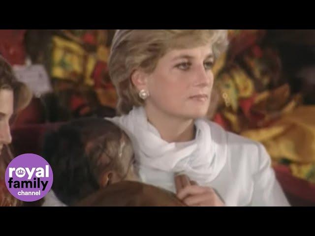 Princess Diana Visits Pakistan in 1996 and 1997 During Royal Visit