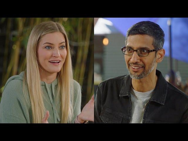 Interview with Google CEO Sundar Pichai at Google I/O 2022