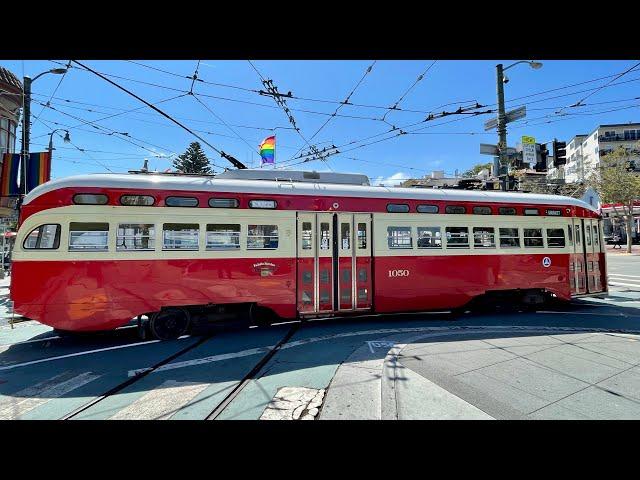 San Francisco's historic F streetcar