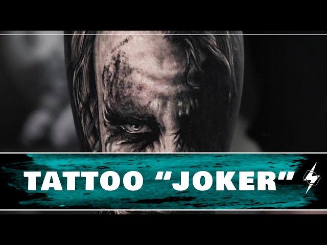 COME TATUARE JOKER - Processo di realizzazione