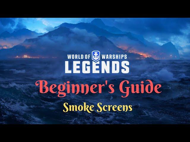 How To Use Smoke Screens | World of Warships Legends Console