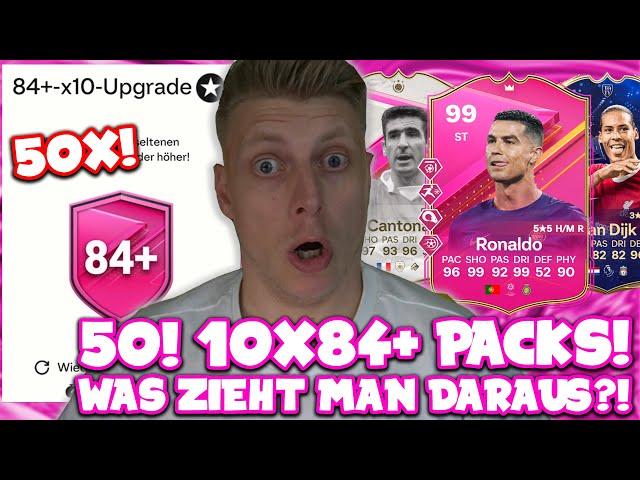 WAS ZIEHT MAN AUS 50!! 84x10 PACKS zum FUTTIES BADGE 2? in EA FC 24