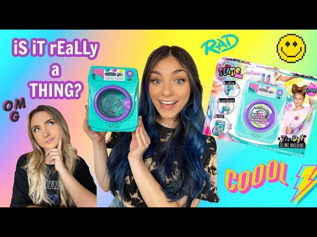 We Test the Tie Dye Slime Machine * REVIEW *