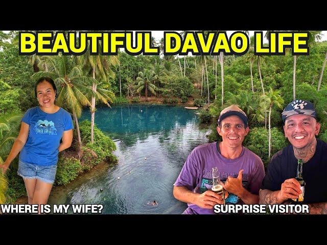 SURPRISE VISITOR in DAVAO - Where Is My Wife? (Beach Home Philippines)