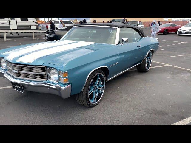 TheKBshow: 1971 Chevy Chevelle Convertible on Forgiatos (HD)