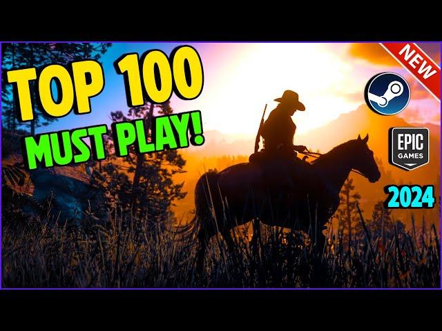 100 GREAT SINGLE PLAYER games to play NOW in 2024! (PC)