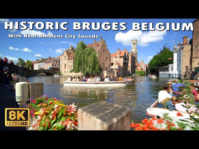 Historic Bruges Belgium 8K