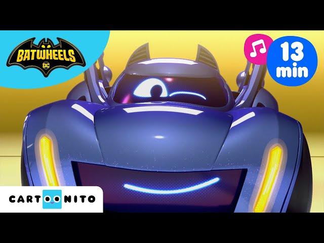 Compilação Musical  de Batwheels | Batwheels convocados | Cartoonito | Vídeos Para Crianças