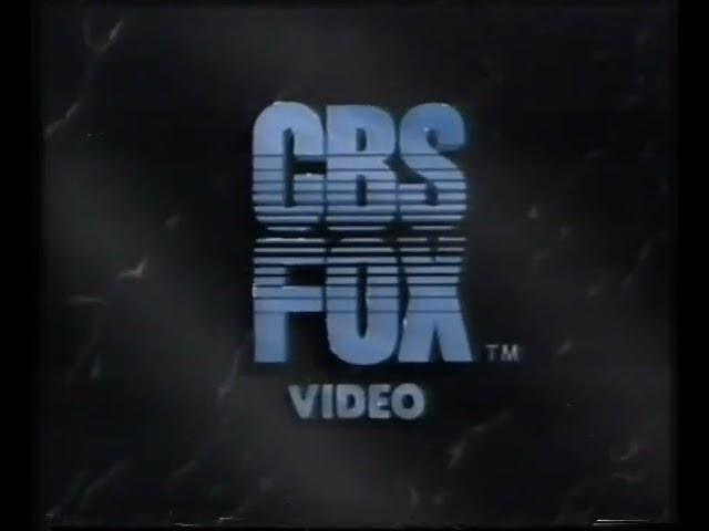 (deleted + new video) (cinco de mayo special) CBS Fox video (1988, spain) Logo