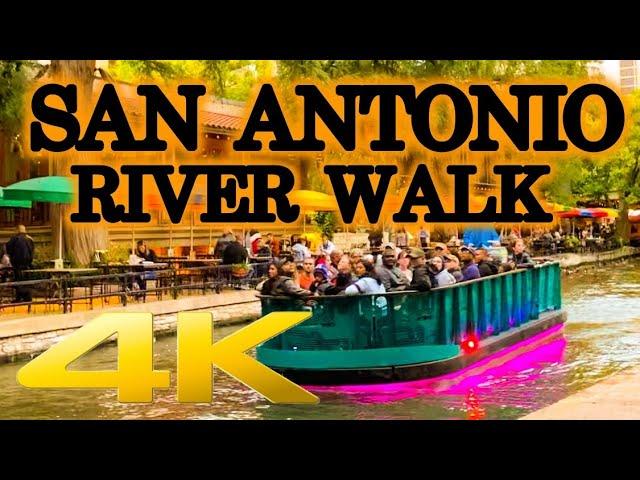 Visit San Antonio River Walk 4K