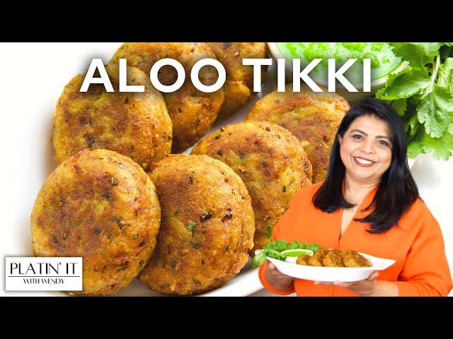 Easy CRISPY Aloo Tikki | Delicious Potato Patties