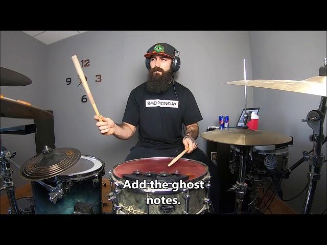 BASIC DRUM&BASS GROOVE | DRUM LESSON.