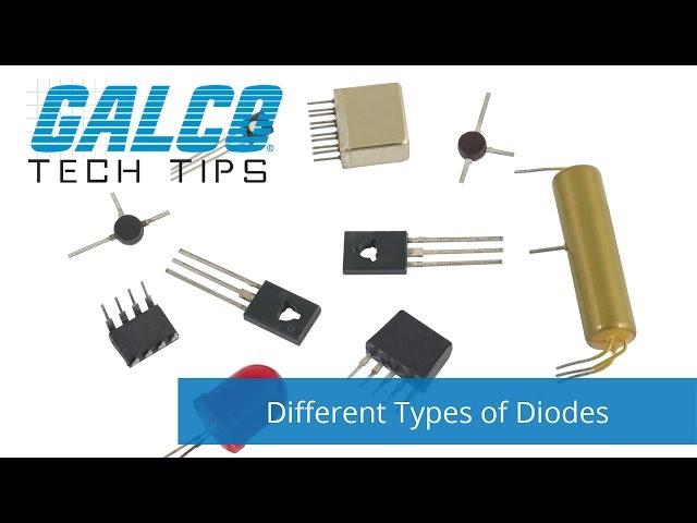 Different Types of Diodes - a Galco TV Tech Tip | Galco