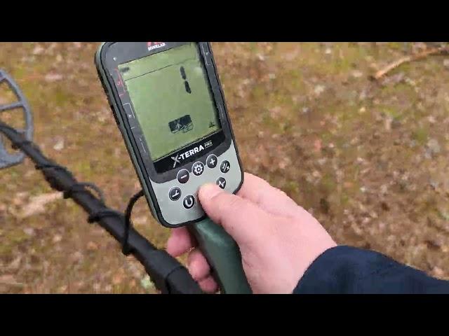 Minelab X-Terra PRO - first depth test and review of metal detector!