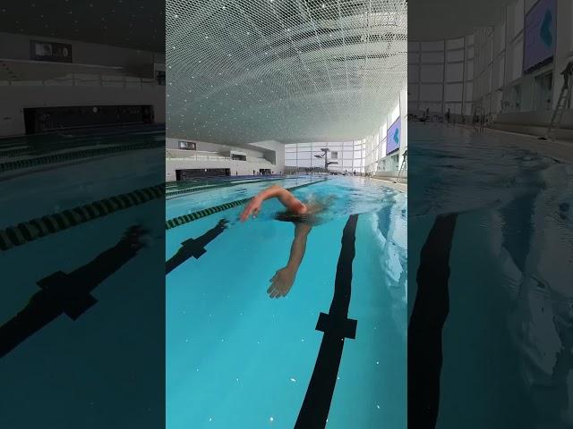 Smooth and efficient freestyle swimming (more info im comments) #swimming