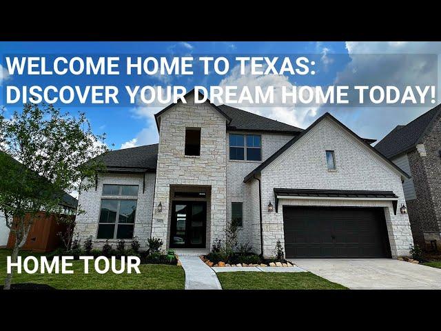 House Tour | 5 BDR, 4.5 BATH outside Houston, Texas under $700K | New Construction