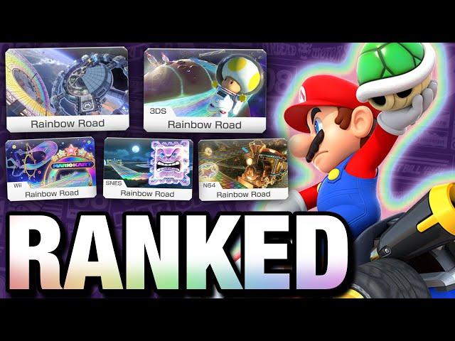 What's The BEST Rainbow Road In Mario Kart 8 Deluxe?