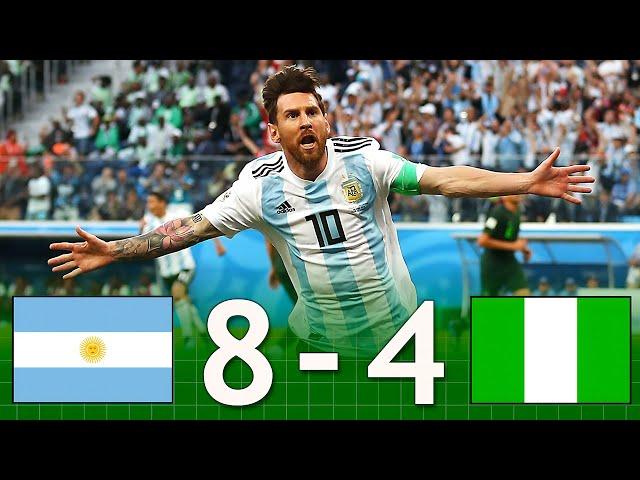 LIONEL MESSI HAS NO MERCY AGAINST THE NIGERIANS! / Argentina vs Nigeria