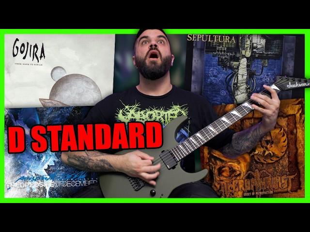 D Standard Heaviest Guitar Riffs