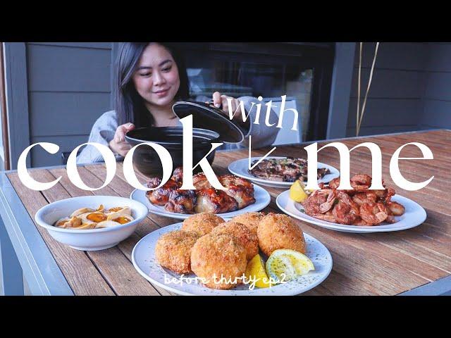 【Cooking for my family】6-course meal, 30th wedding anniversary, easy asian recipes | Tiffycooks Vlog