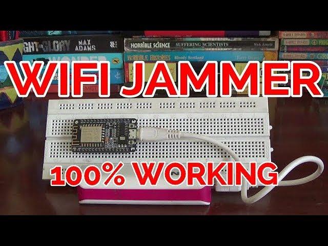 MAKING FUNCTIONAL WIFI JAMMER WITHOUT PASSWORD NEEDED