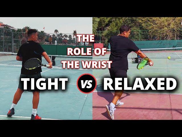 Perfecting Your Forehand Technique - Relaxed Wrist vs Tight Wrist?